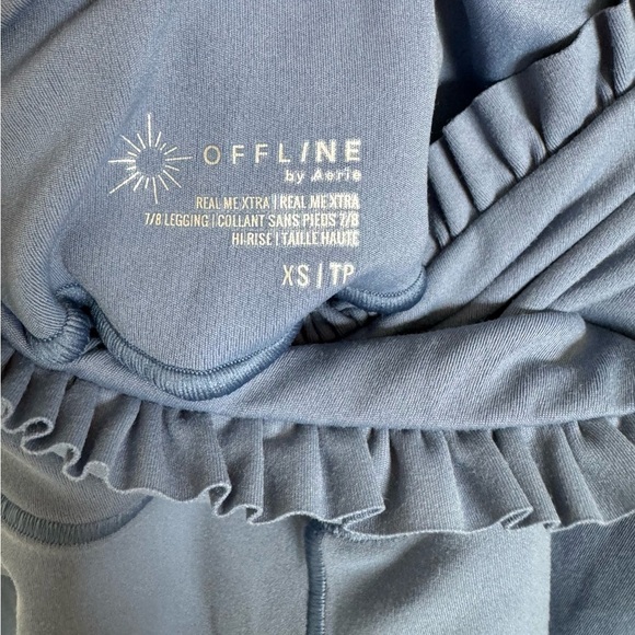 *NWT* OFFLINE Real Me Xtra High Waisted Crossover Ruffle Legging Size XS - Picture 5 of 9